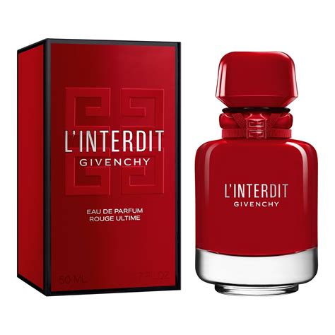givenchy l'interdit eau de parfum notes